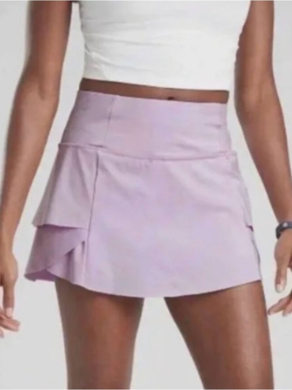 ATHLETA Momemtum Tiered Mini Skirt